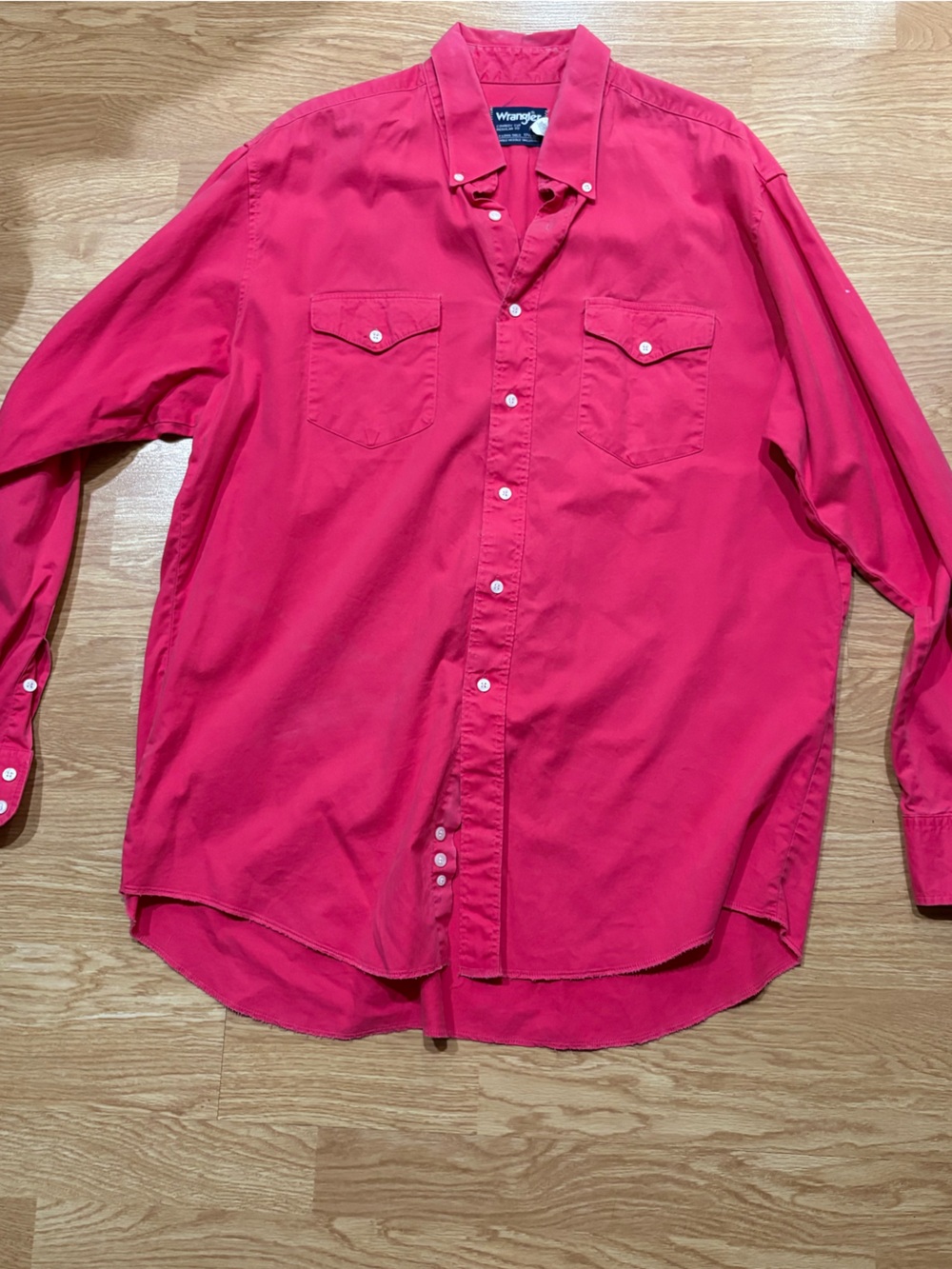 Vintage Wrangler Cowboy XL Western Button Down